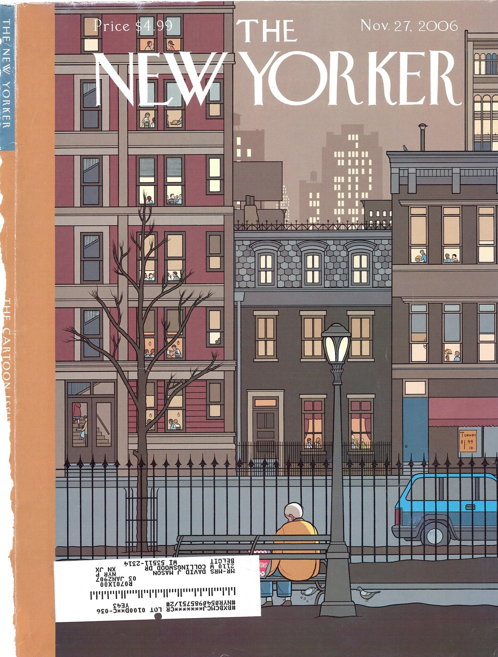 Журнал The New Yorker 27-11-2006, обложка