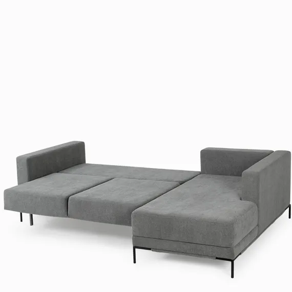 Диван раскладной Colston правосторонний 288 см, темно-серый