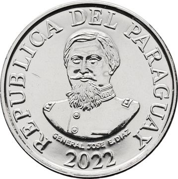 100 гуарани 2022 Парагвай