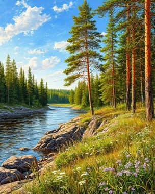 Картина по номерам 