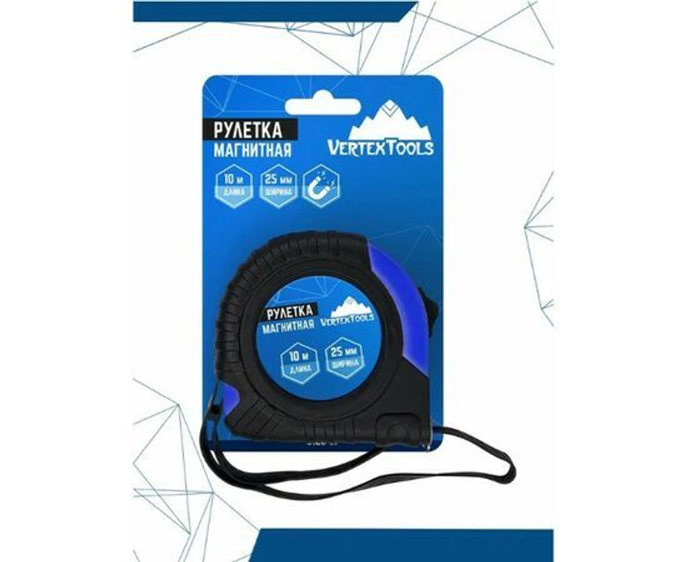 Измерительная рулетка 10м ширина 25мм