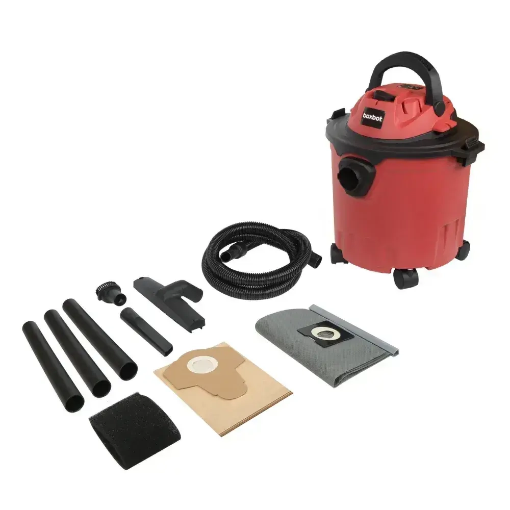 Пылесос строительный BOXBOT EVC-1400.15, 1400 Вт, 15 л, шланг 2 м