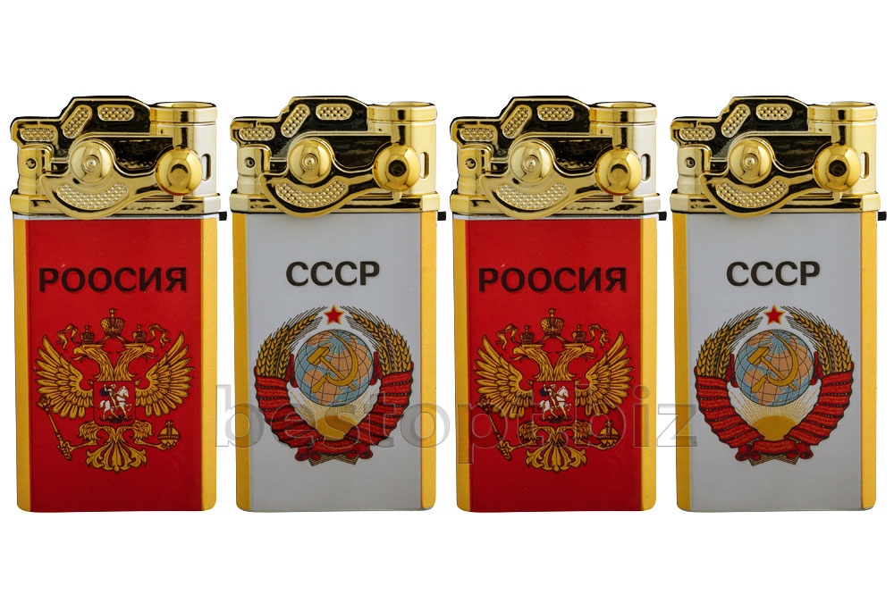 Зажигалка турбо Панда СССР BS 016-6 50шт*20бл