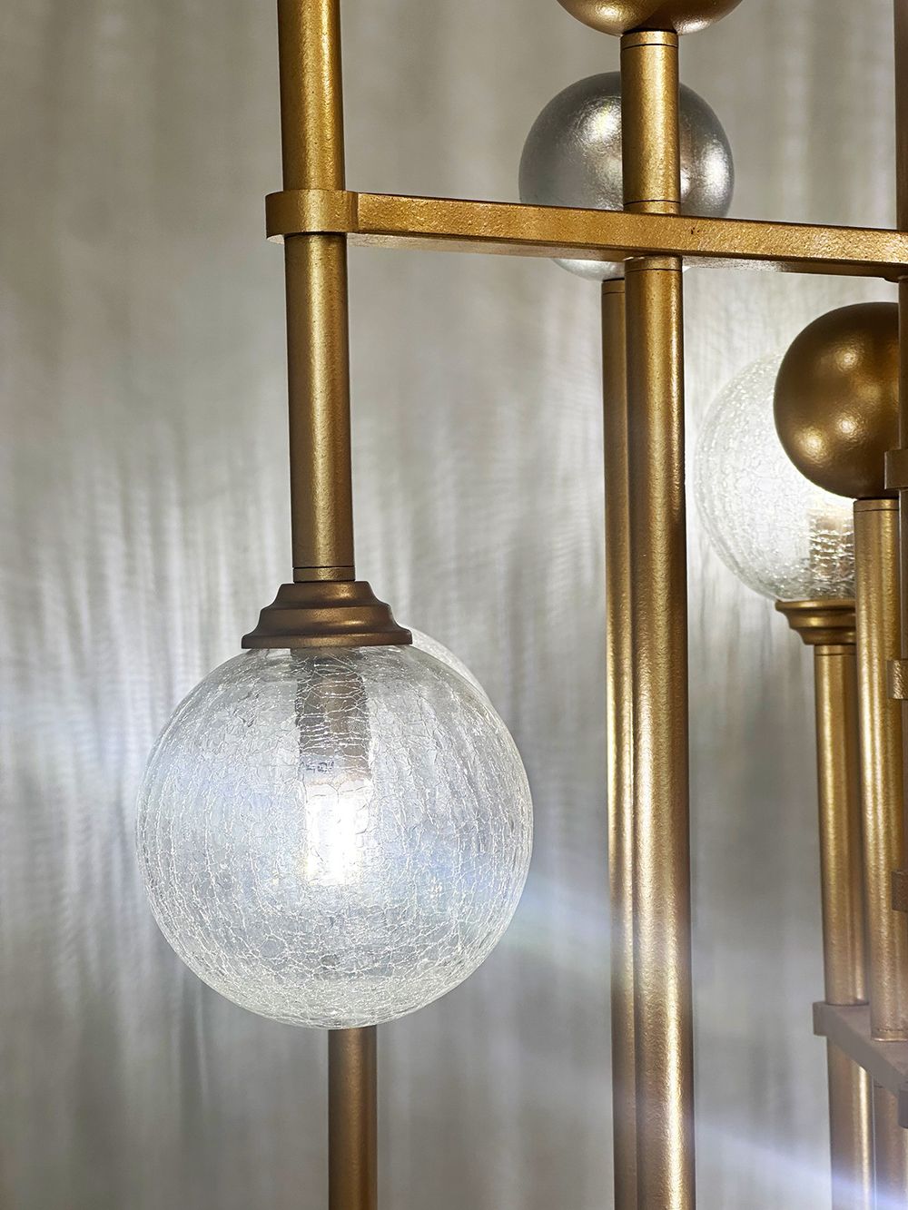 Люстра Fluxus 12 gold