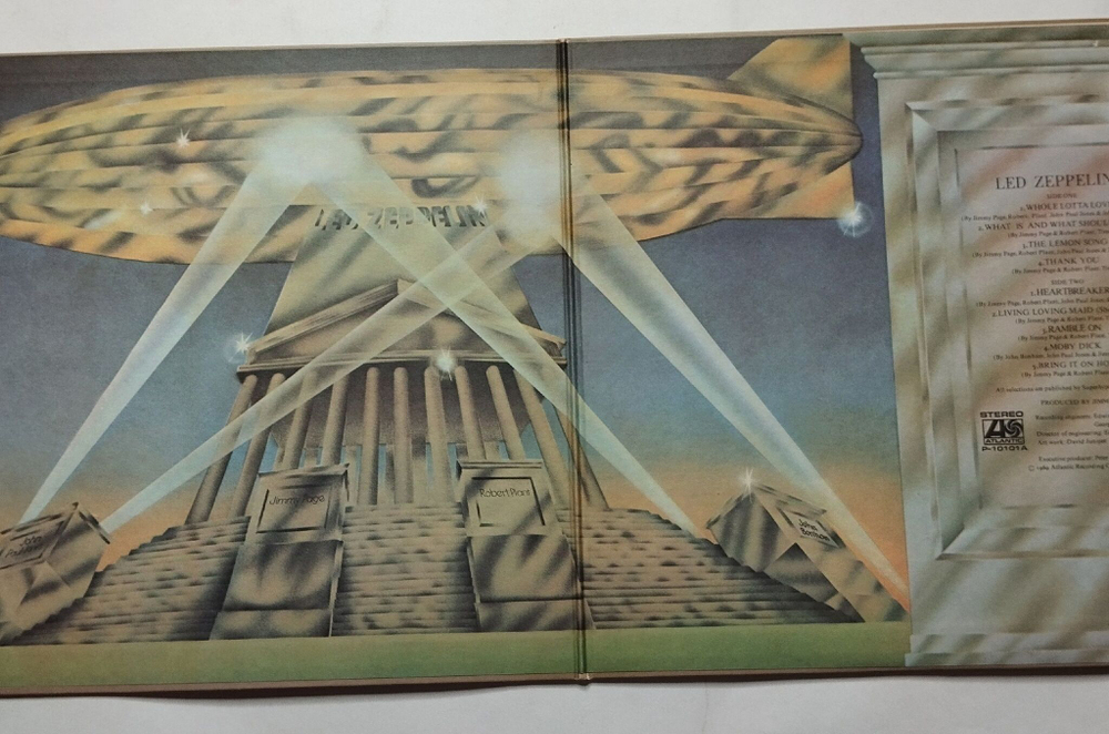 Винтажная виниловая пластинка LP Led Zeppelin II (Japan 1976) (No Obi) Whole Lotta Love