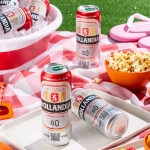 Пиво безалкогольное Hollandia светлое фильтрованное пастеризованное, 0,45 л