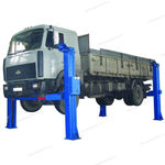 Стационарный 4-стоечный подъемник для грузовых а/м ПС16