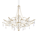 Подвесная светодиодная люстра Loft It Mira 10588/800 Gold Asfour