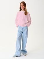 Кардиган для девочки AT1385 розовый