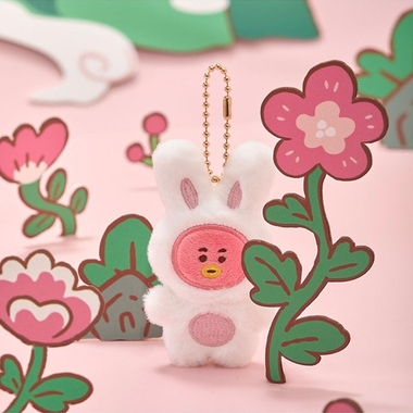 Брелок BT21 - TATA Flat Plush Keyring K-TOKKI