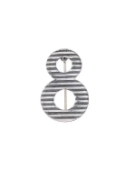 "Восемь" брошь из коллекции "Numerology"