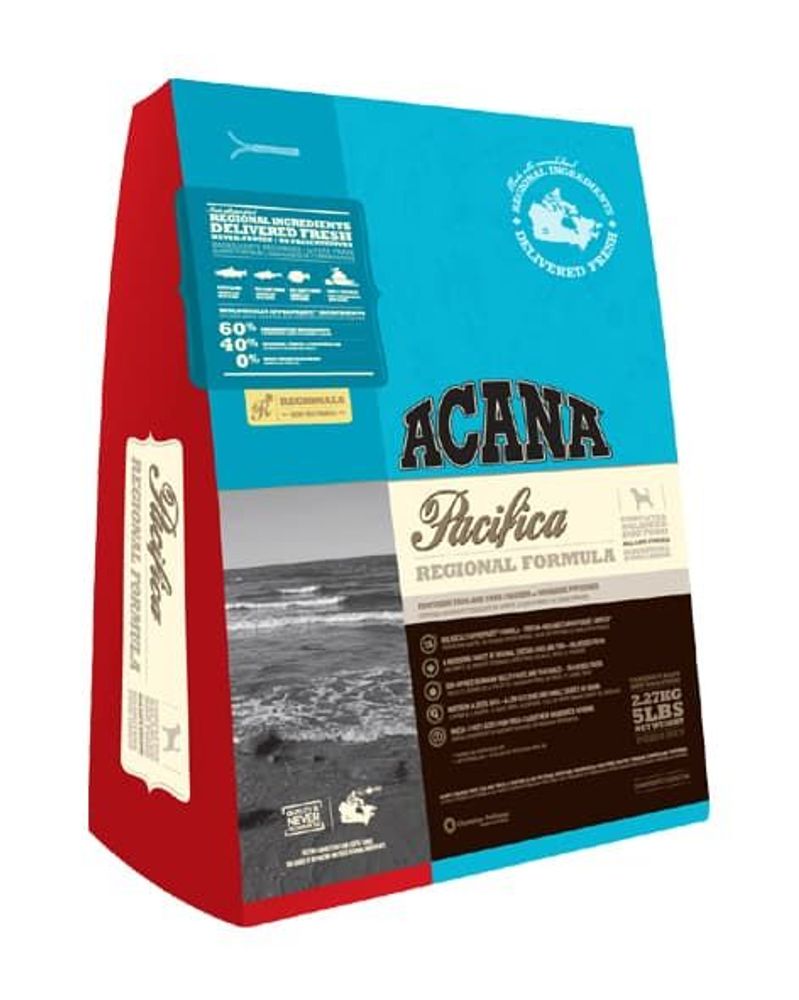 *АКАНА ПАСИФИКА ДОГ /беззерновой корм для собак всех пород и возрастов  на  основе  рыбы/   2,27 кг