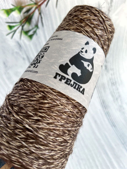 Трикотажная пряжа Льняная вспушенный с мулине