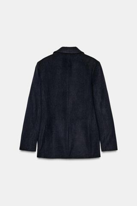 ZARA БЛЕЙЗЕР ИЗ ШЕРСТИ В ТОНКУЮ ПОЛОСКУ, ПОЛОСКИ