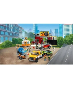 Конструктор Сити Мастерская тюнинга 939 деталей