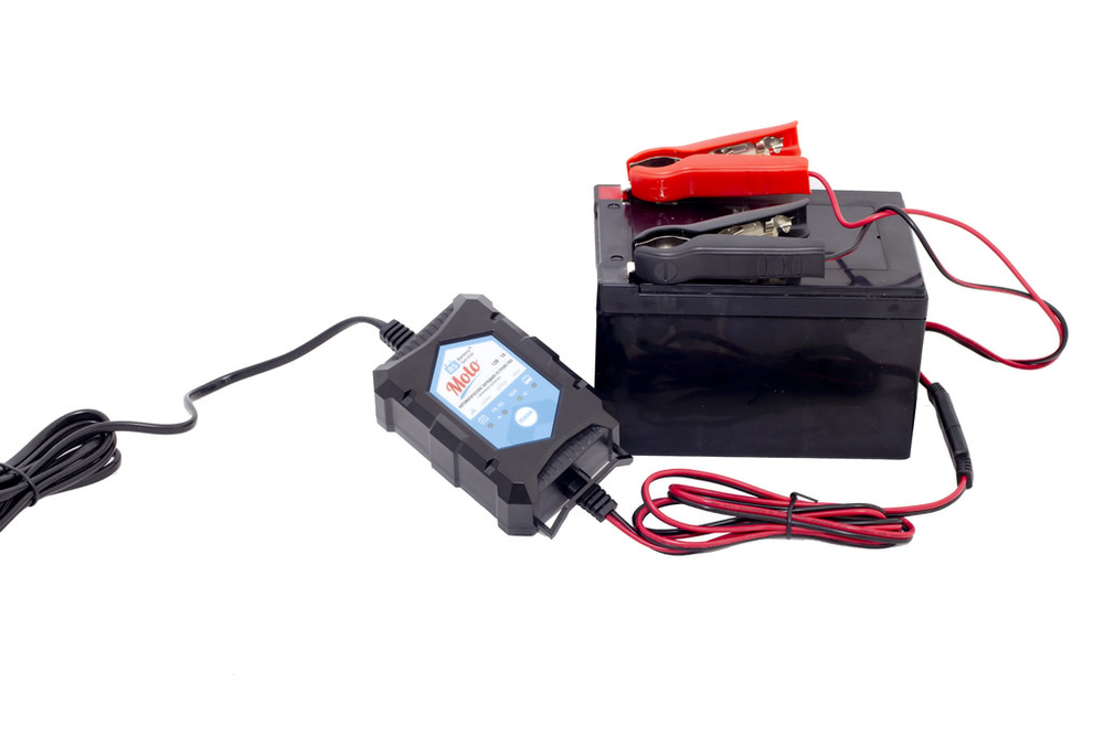 Зарядное устройство Battery Service 12В, 1А МОТО;PL-C001P