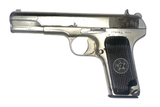 Охолощенный ТТ СХП оригинальный хром СССР 1952 г под холостой патрон 7.62х25 или 9ИМ