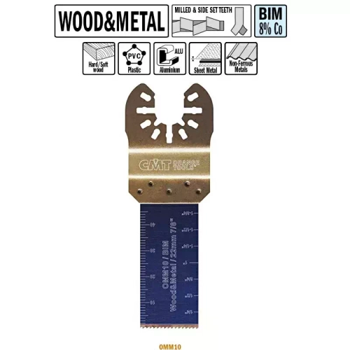Погружное пильное полотно BIM 22 мм OMM10-X50-1