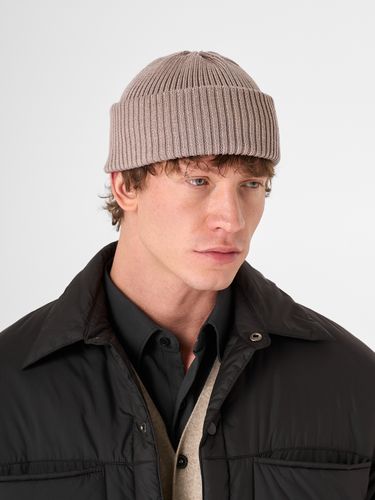 Хлопковая шапка в цвете какао