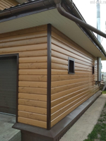 Планка угла внешнего простая 10*75*75*10 RALL 3011-Красно-коричневый 2м