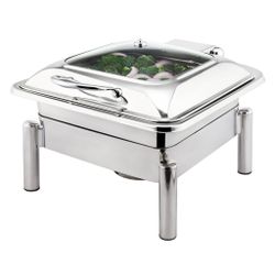 Мармит 5,5 л 2/3*65 с откидной крышкой и окном   SUNNEX