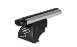 Багажник на интегрированные рейлинги с замком, 125 см, аэродинамика