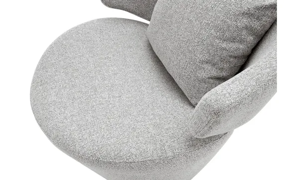 Крутящееся кресло Remy серое | Купить в Hallberg.ru