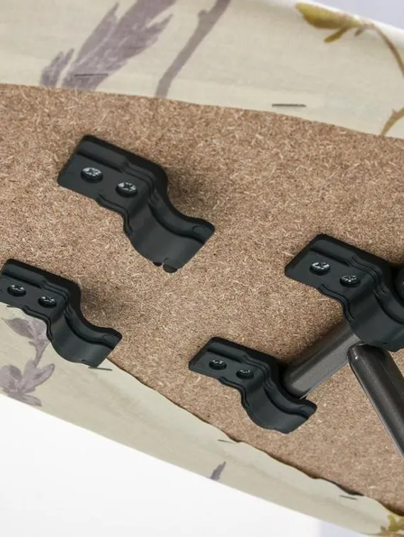 Доска гладильная Nika «Лина 1», 112×34,5 см, два положения высоты 70,80 см, МИКС