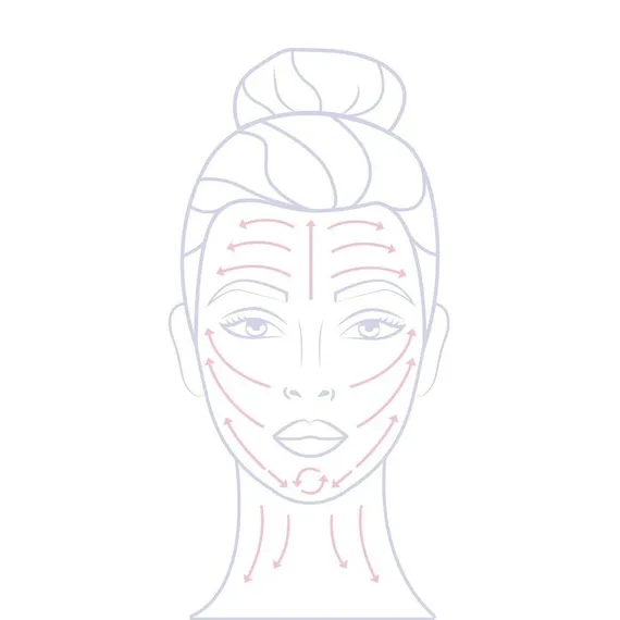 Массажёр гуаша «Лапка», 9,5 × 5,5 см, цвет оранжевый