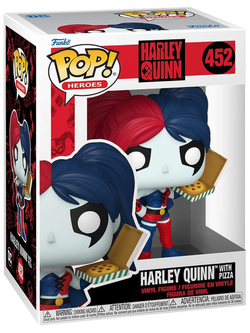 Фигурка Funko POP! Heroes DC Harley Quinn 30th Harley Quinn with Pizza (452) 65615