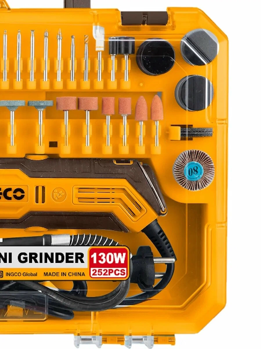 Гравер электрический с гибким валом INGCO MG133281 130 Вт