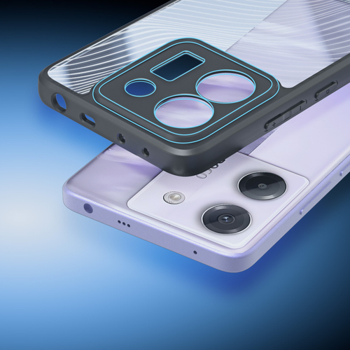 Тонкий чехол с мягкими рамками от Dux Ducis для смартфона Xiaomi Poco M7 Pro 5G, серия Aimo Series Case