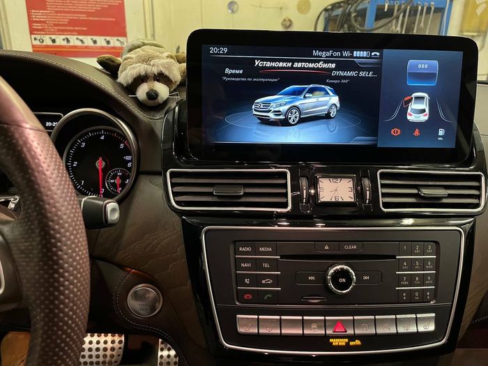 Магнитола для Mercedes-Benz GLS (X166) 2016-2019 NTG 5.0/5.1 - Teyes LUX ONE монитор 12.3", Android 10, Быстрая, CarPlay, 4G SIM-слот