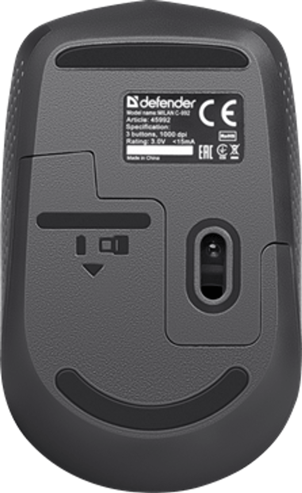 Набор беспроводный Defender Milan C-992 черный