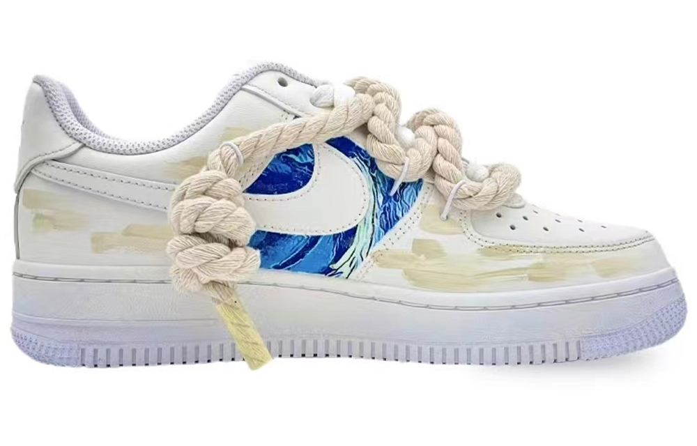 Кроссовки Nike Air Force 1 '07 "Triple White" Wmns (Женская размерная сетка)