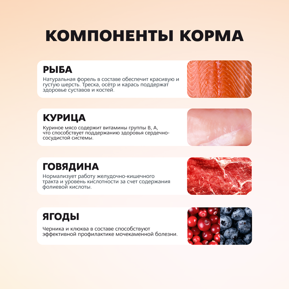O.D.Q. Полнорационный сухой корм для кошек 10% мяса