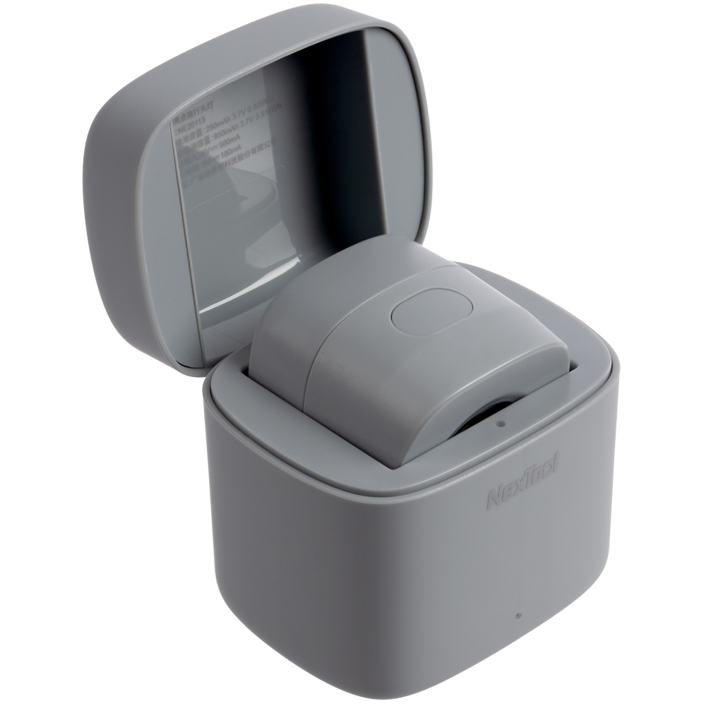 Фонарь налобный Nextool Night Walk Headlamp,80лм,16м, светодиодный, аккумул серый (NE20107)