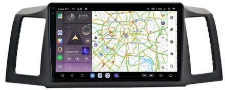 Магнитола для Jeep Grand Cherokee 2004-2007 - Carmedia SF-9253 QLed+2K, Android 13, TS20, CarPlay, 4G SIM-слот