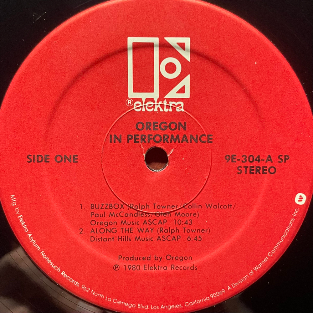 Oregon ‎– In Performance 2LP (США 1980г.)