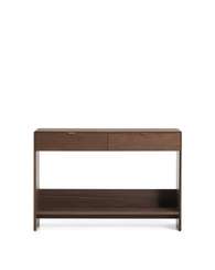 Буфет Norlen с 2 ящиками и полкой из орехового шпона 120 x 81 см