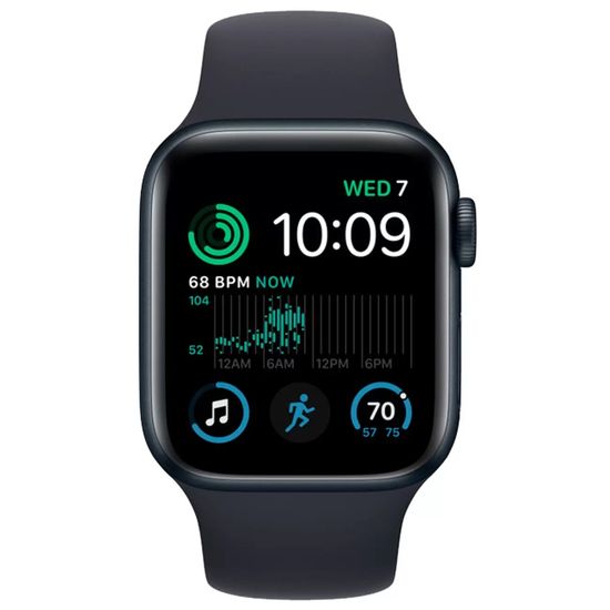 Умные часы Apple Watch SE 2022 40mm Aluminum Sport Темная ночь Midnight