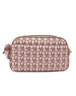 сумка-мессенджер + платок Liu Jo - коричневый(AA3329 E0538)