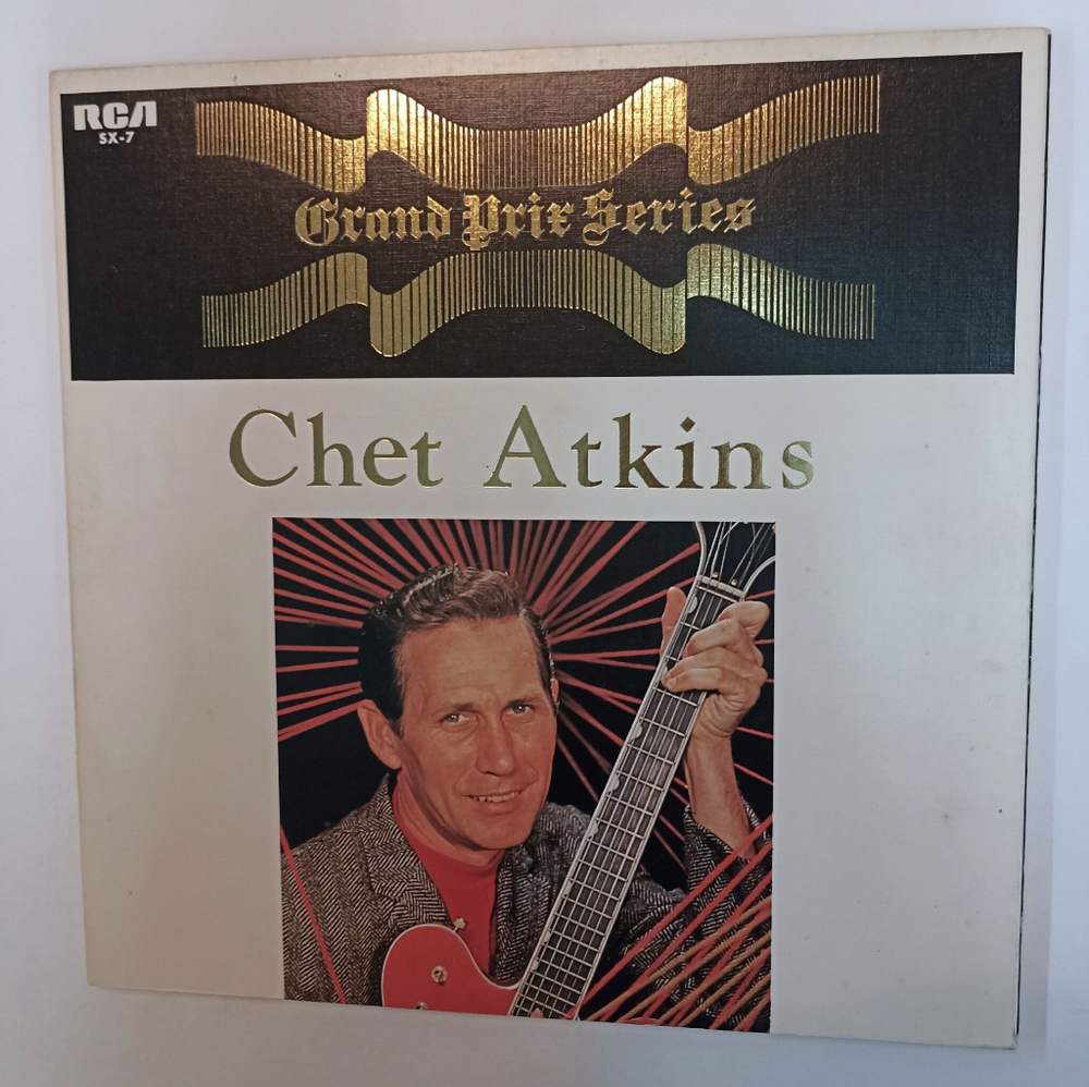 Винтажная виниловая пластинка LP Chet Atkins Grand Prix Series (Japan 1975)