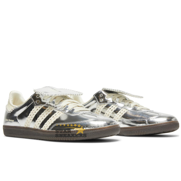 ADIDAS SAMBA x Wales Bonner "Silver Metallic"