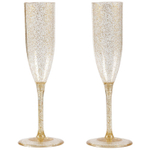 Бокал Gold Glitter разборный 150мл 2шт