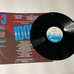 Винтажная виниловая пластинка LP Billy Idol Rebel Yell (Без Конверта) (Germany 1983)