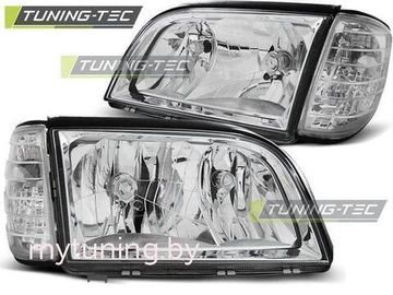 Передние фары chrome для Mercedes S W140