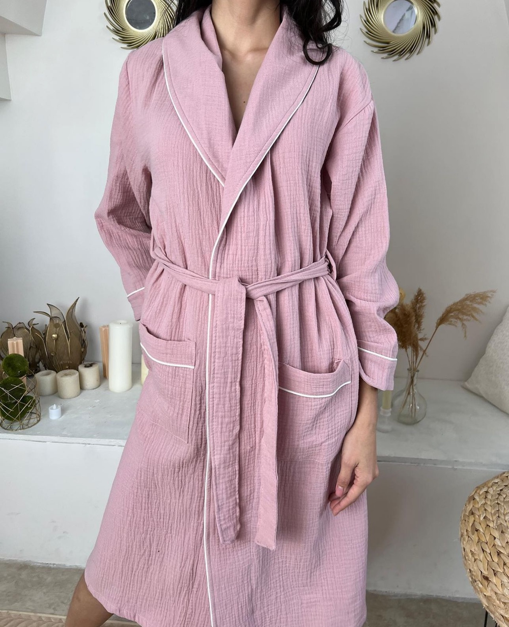 ДО МУСЛИН Халат БОМОНД