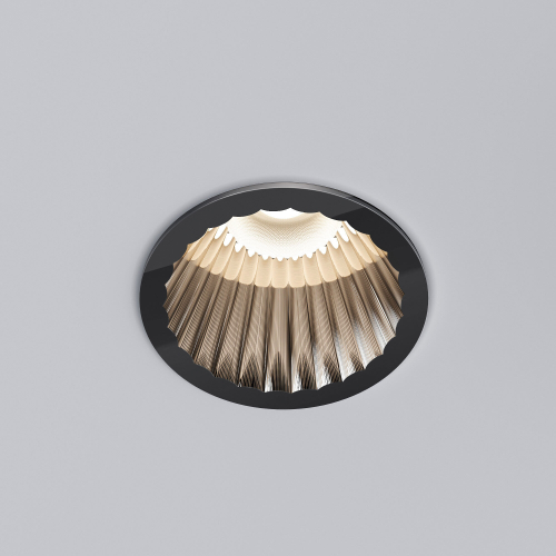 Встраиваемый светодиодный светильник Elektrostandard Arco 15274/LED 12W 3000K черный IP44