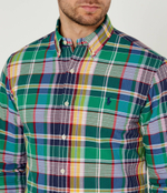 Рубашка POLO RALPH LAUREN - зеленый(710953708)